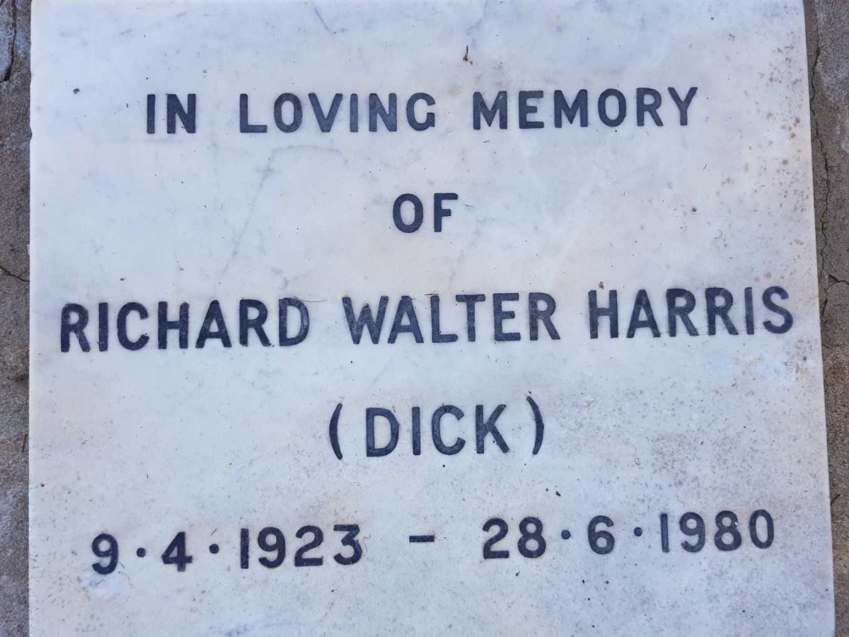 HARRIS Richard Walter 1923-1980