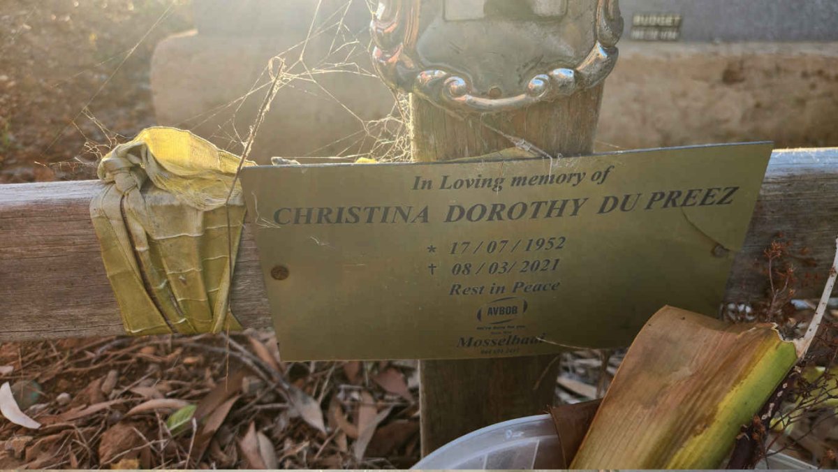 PREEZ Christina Dorothy, du 1952-2021
