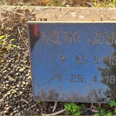 JOUBERT Miena 1919-1966