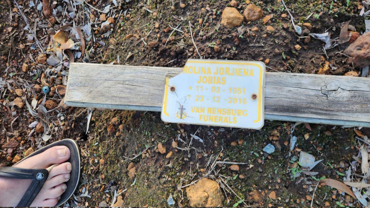 JOBIAS ?rolina Jorjiena 1951-2018