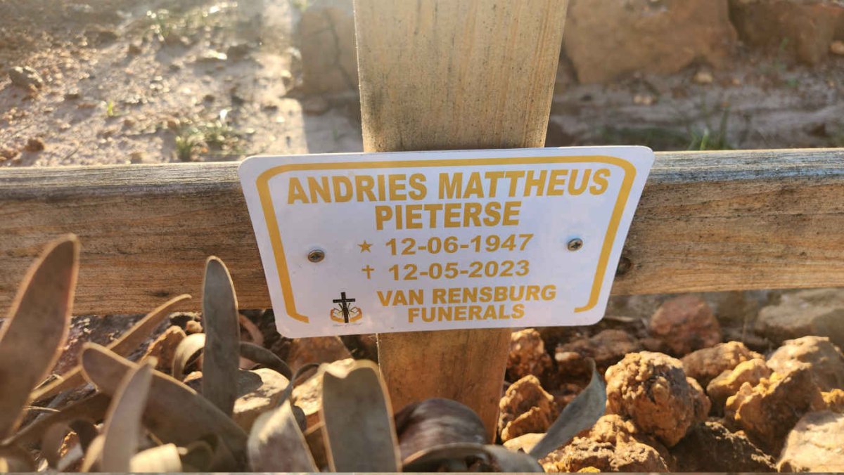 PIETERSE Andries Mattheus 1947-2023