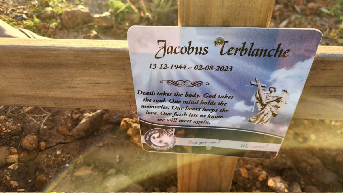 TERBLANCHE Jacobus 1944-2023