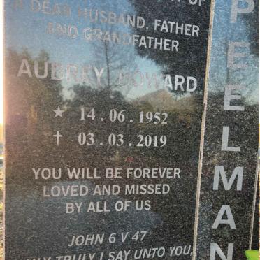 SPEELMAN Aubrey Howard 1952-2019