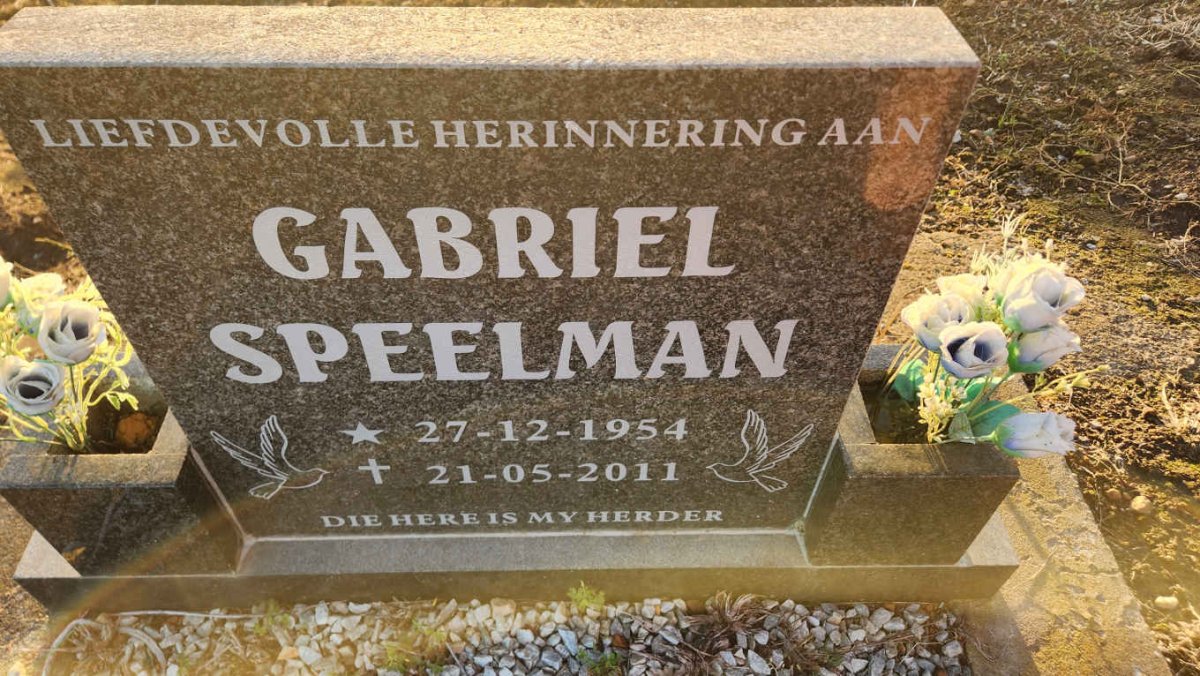 SPEELMAN Gabriel 1954-2011