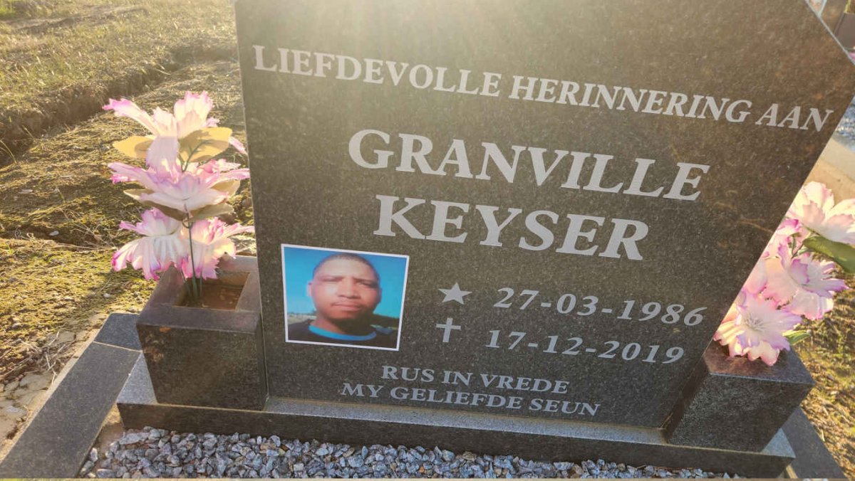 KEYSER Granville 1986-2019