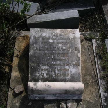 HUNTER Magdalena S.D. nee BOSHOFF 1??5-1945