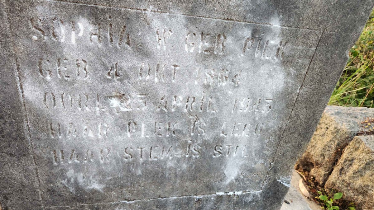 PIEK Sophia W. 1864-1943