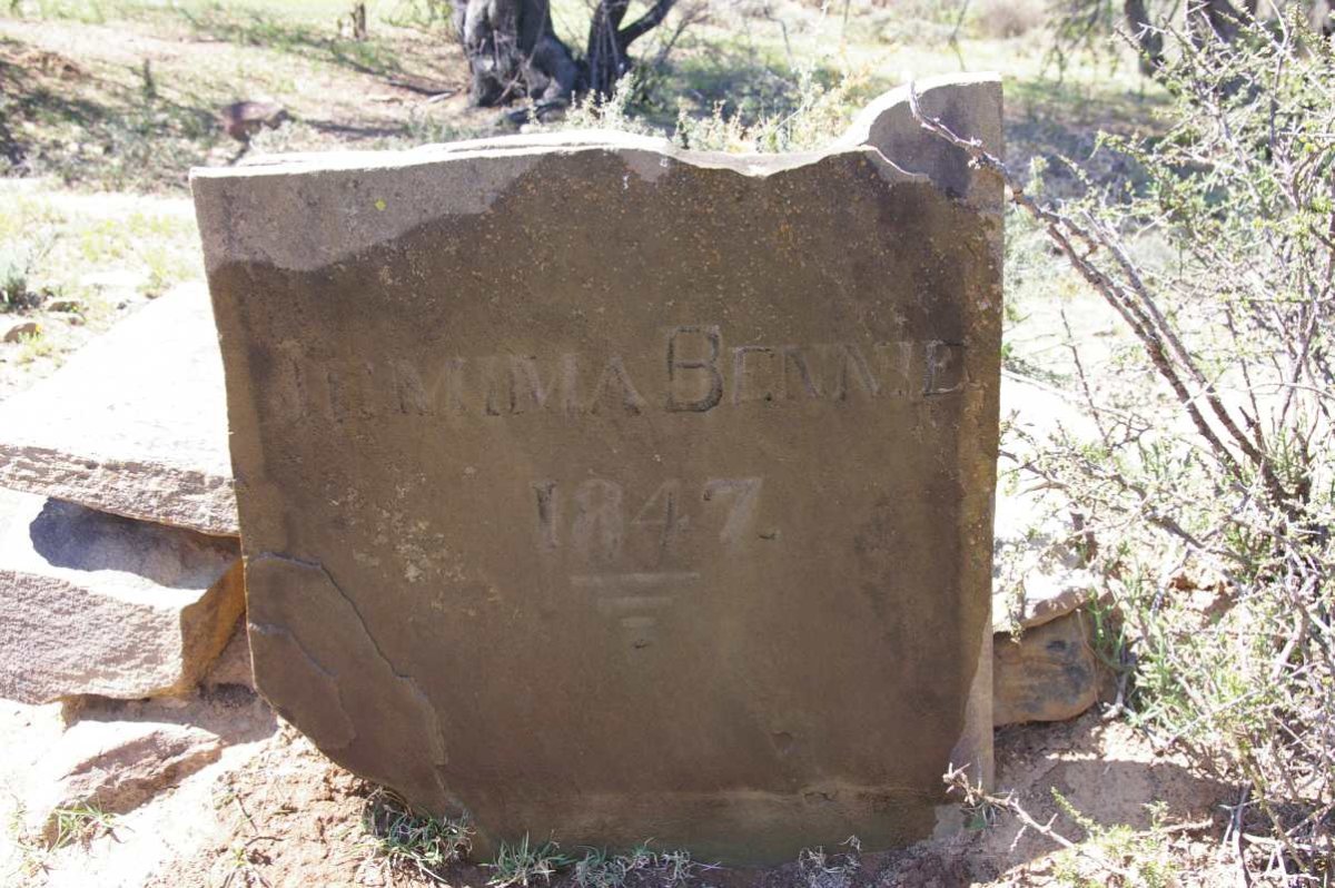 BENNIE Jemima 1847