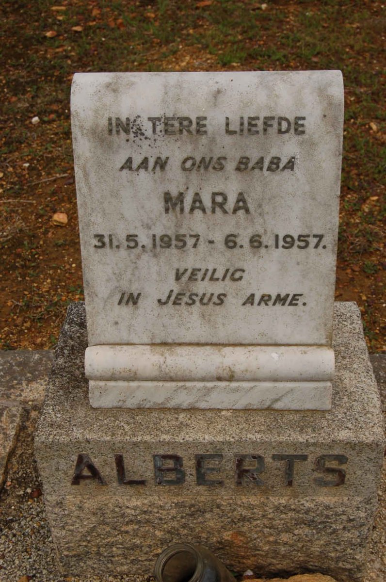 ALBERTS Mara 1957-1957