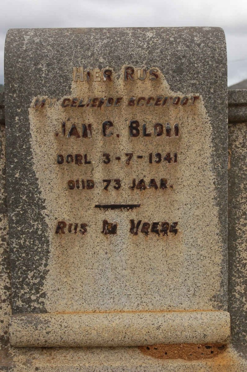 BLOM Jan.C. -1941