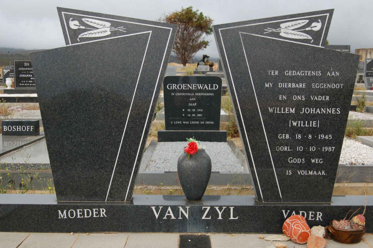 ZYL Willem Johannes, van 1945-1987