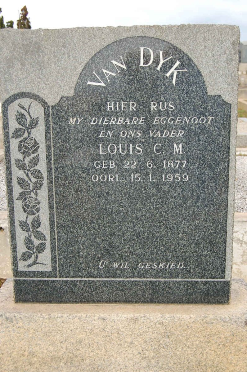 DYK Louis C.M., van 1877-1959