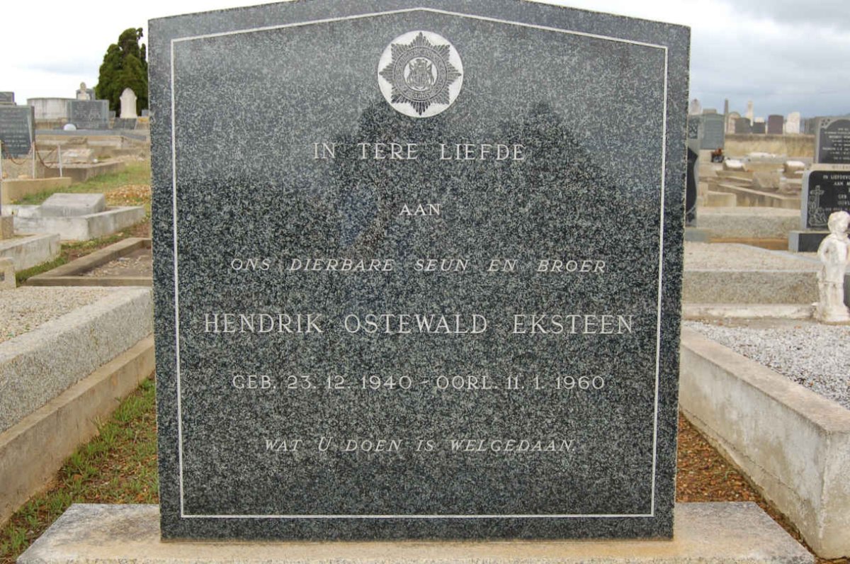EKSTEEN Hendrik Ostewald 1940-1960
