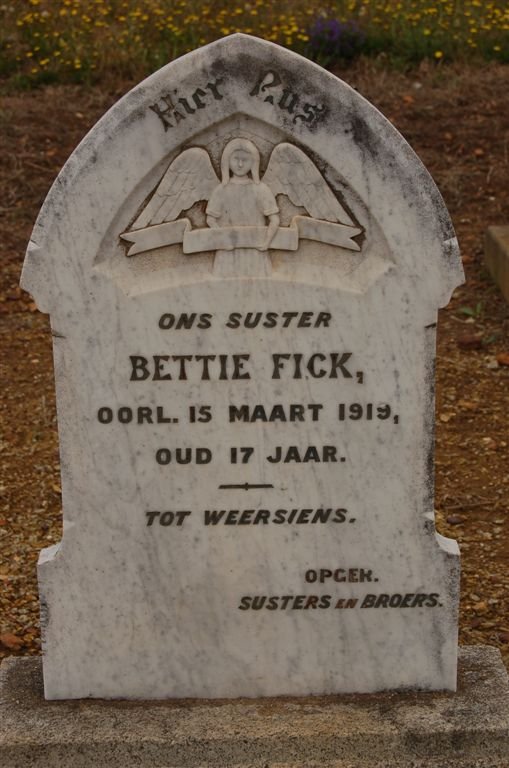 FICK Bettie -1919