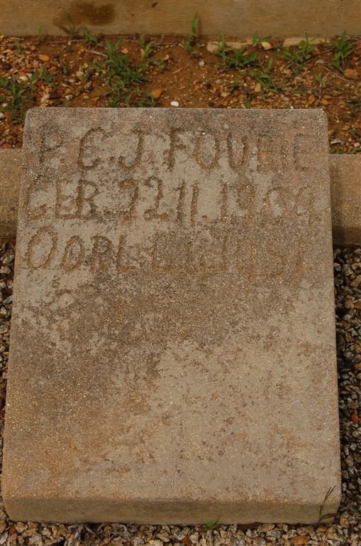 FOURIE P.C.J. 1909-1951