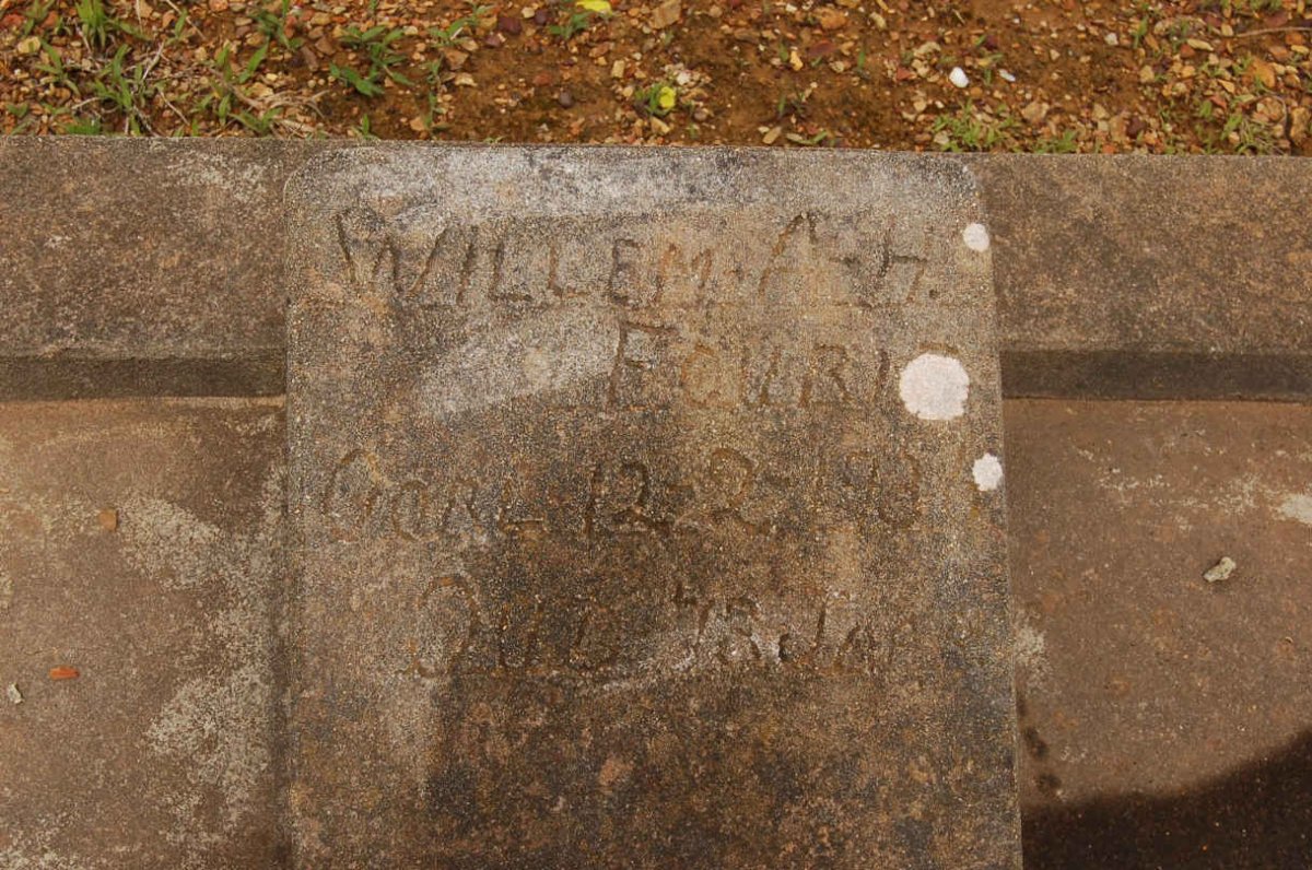FOURIE Willem A.H. -1936