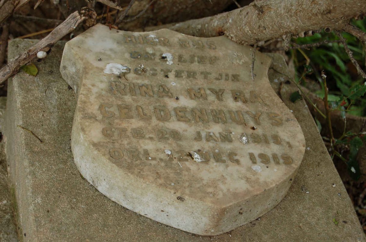 GELDENHUYS Rina Myra 1919-1919