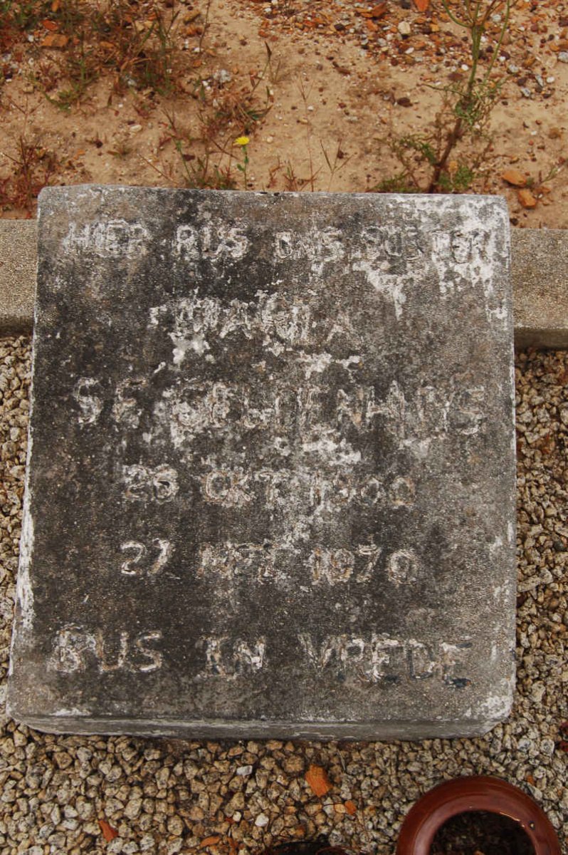 GELDENHUYS Maria S.E. 1900-1970