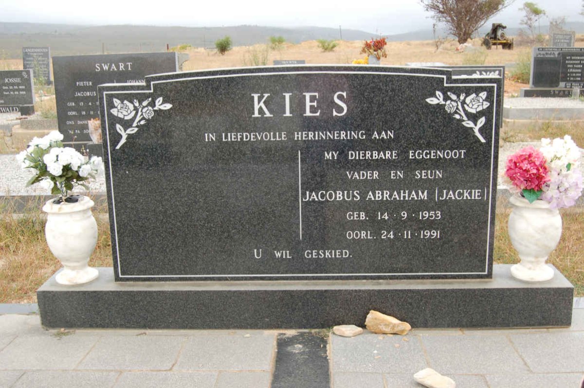 KIES Jacobus Abraham 1953-1991