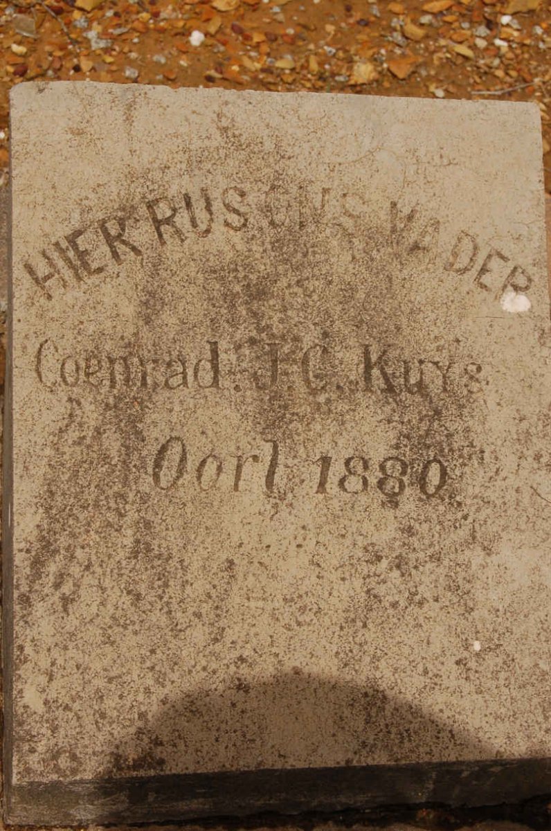 KUYS Coenraad J.C. -1880