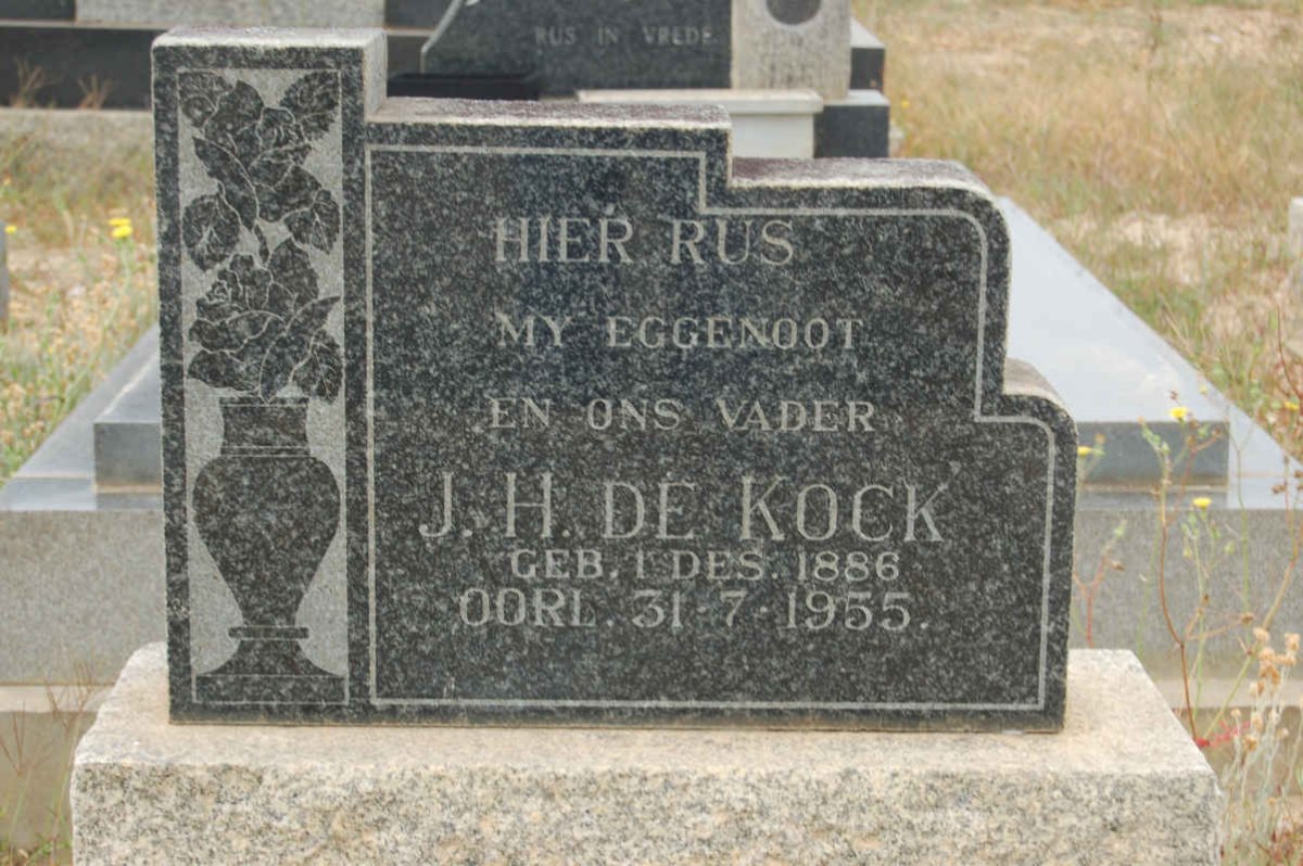 KOCK J.H., de 1886-1955