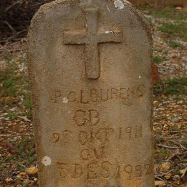 LOURENS P.G. 1911-1932