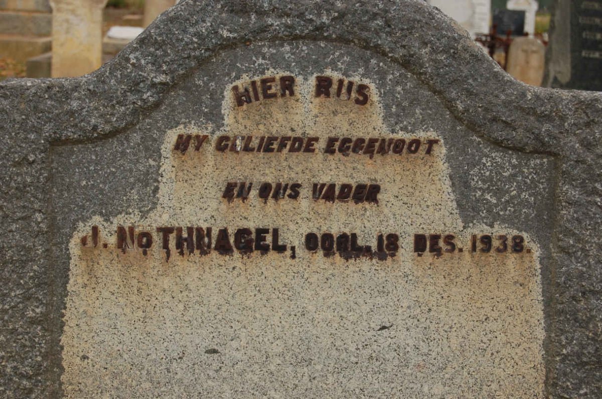 NÖTHNAGEL J. -1938