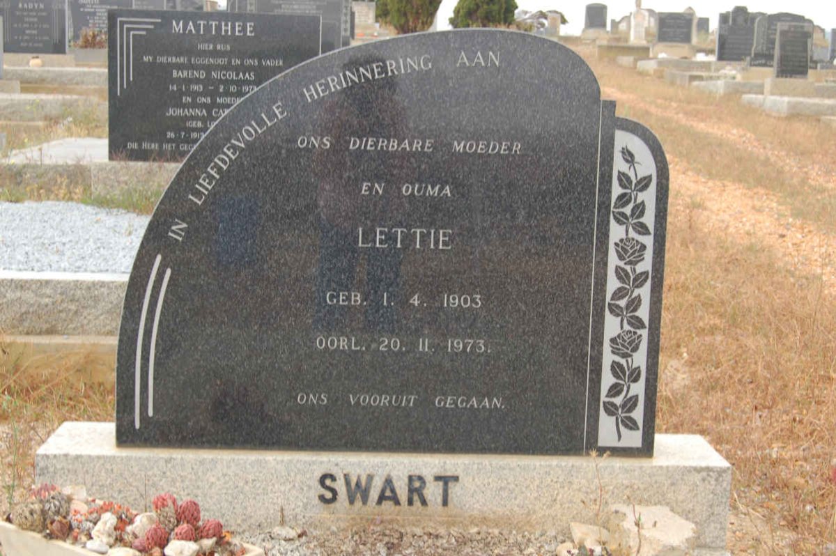 SWART Lettie 1903-1973