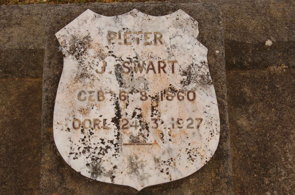 SWART J. 1860-1927