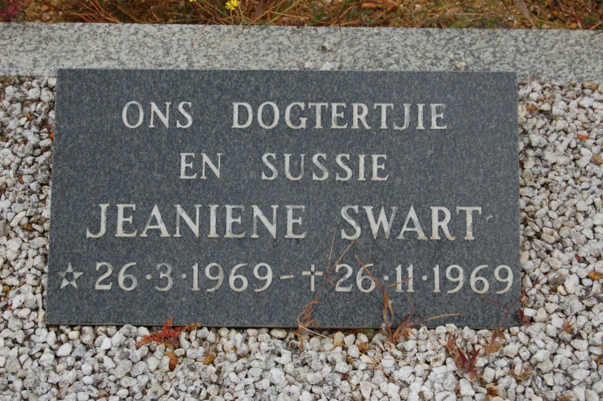 SWART Jeaniene 1969-1969