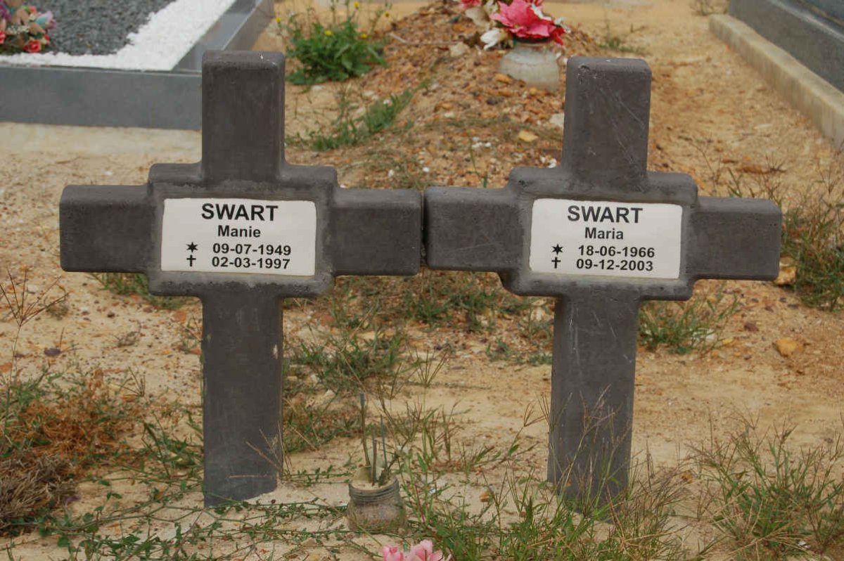 SWART Manie 1949-1997 &amp; Maria 1966-2003