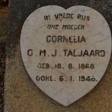 TALJAARD Cornelia C.M.J. 1868-1948