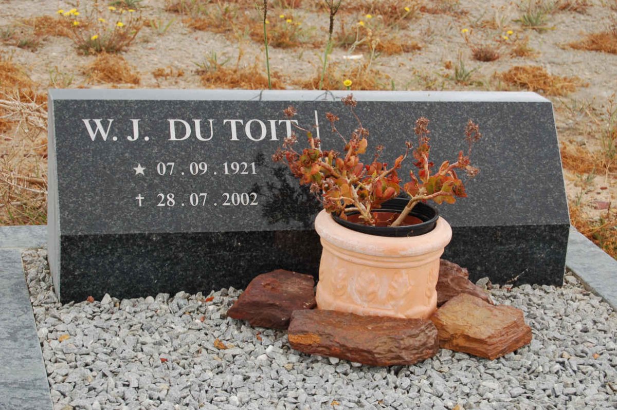 TOIT W.J., du 1921-2002
