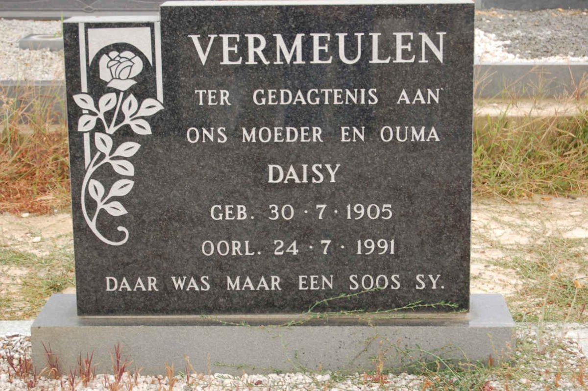 VERMEULEN Daisy 1905-1991