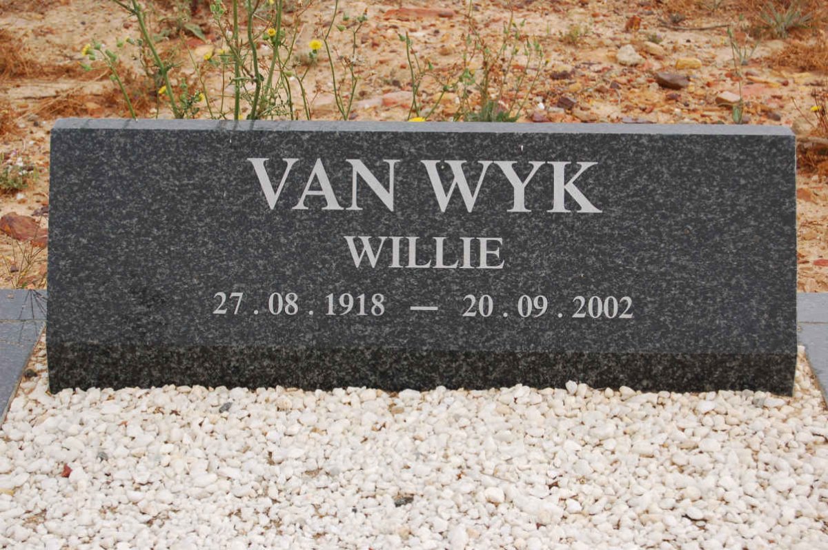WYK Willie, van 1918-2002