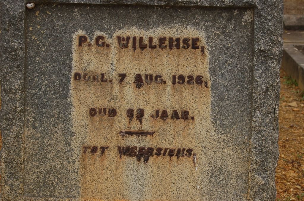 WILLEMSE P.G. -1926