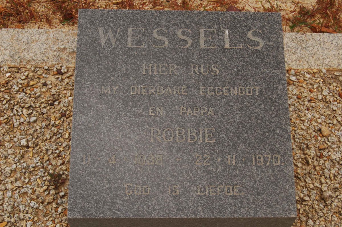 WESSELS Robbie 18??-1970