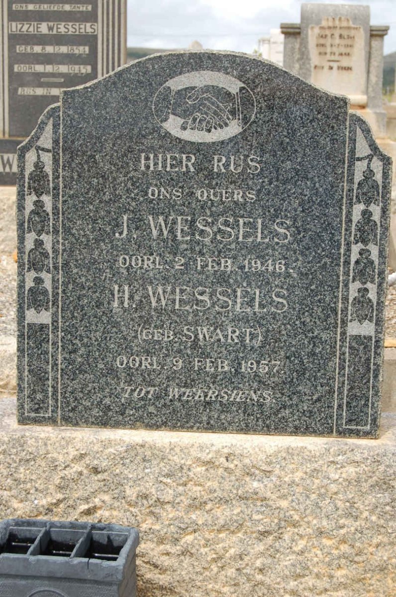 WESSELS J. -1946 &amp; H. SWART -1957