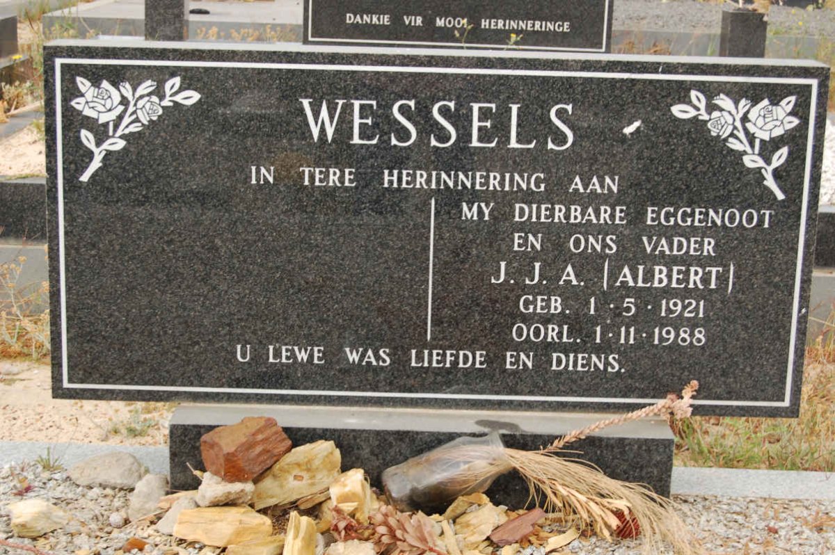 WESSELS J.J.A. 1921-1988