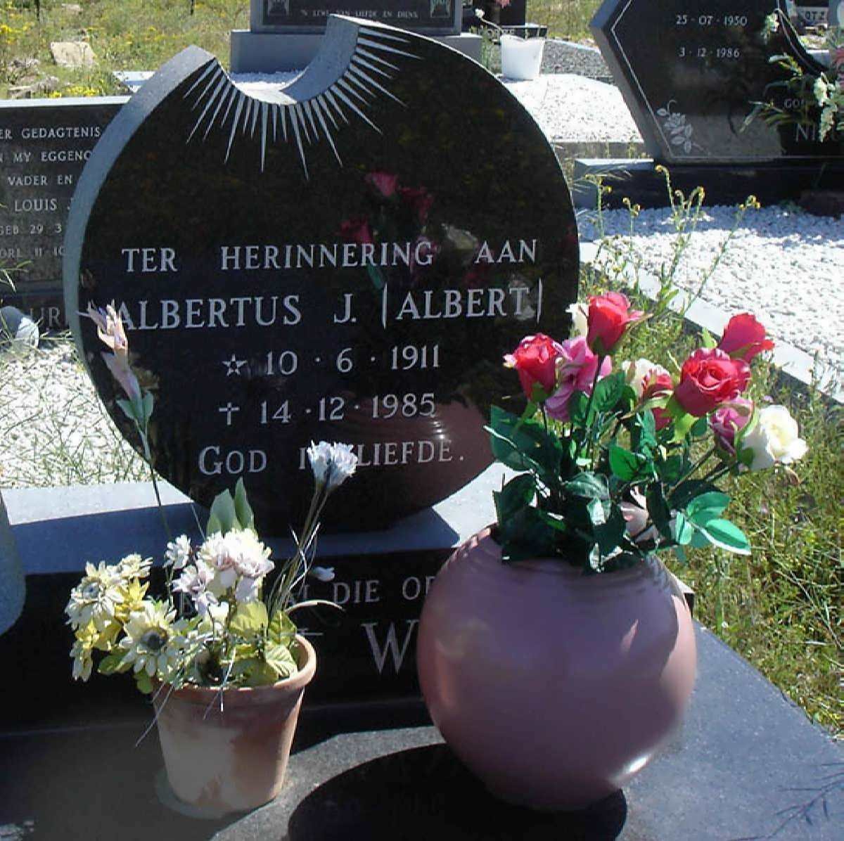 WYK Albertus J., van 1911-1985