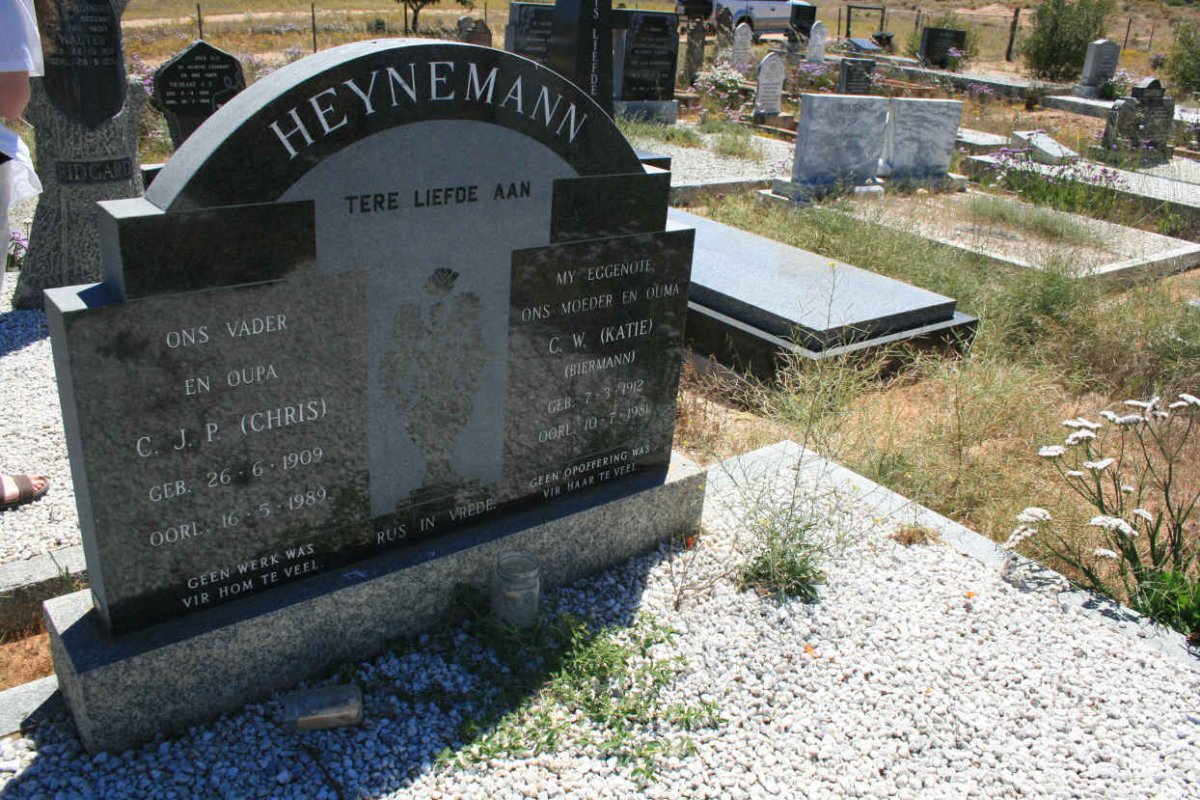 HEYNEMANN C.J.P. 1909-1989 &amp; C.W. BIERMANN 1912-1981