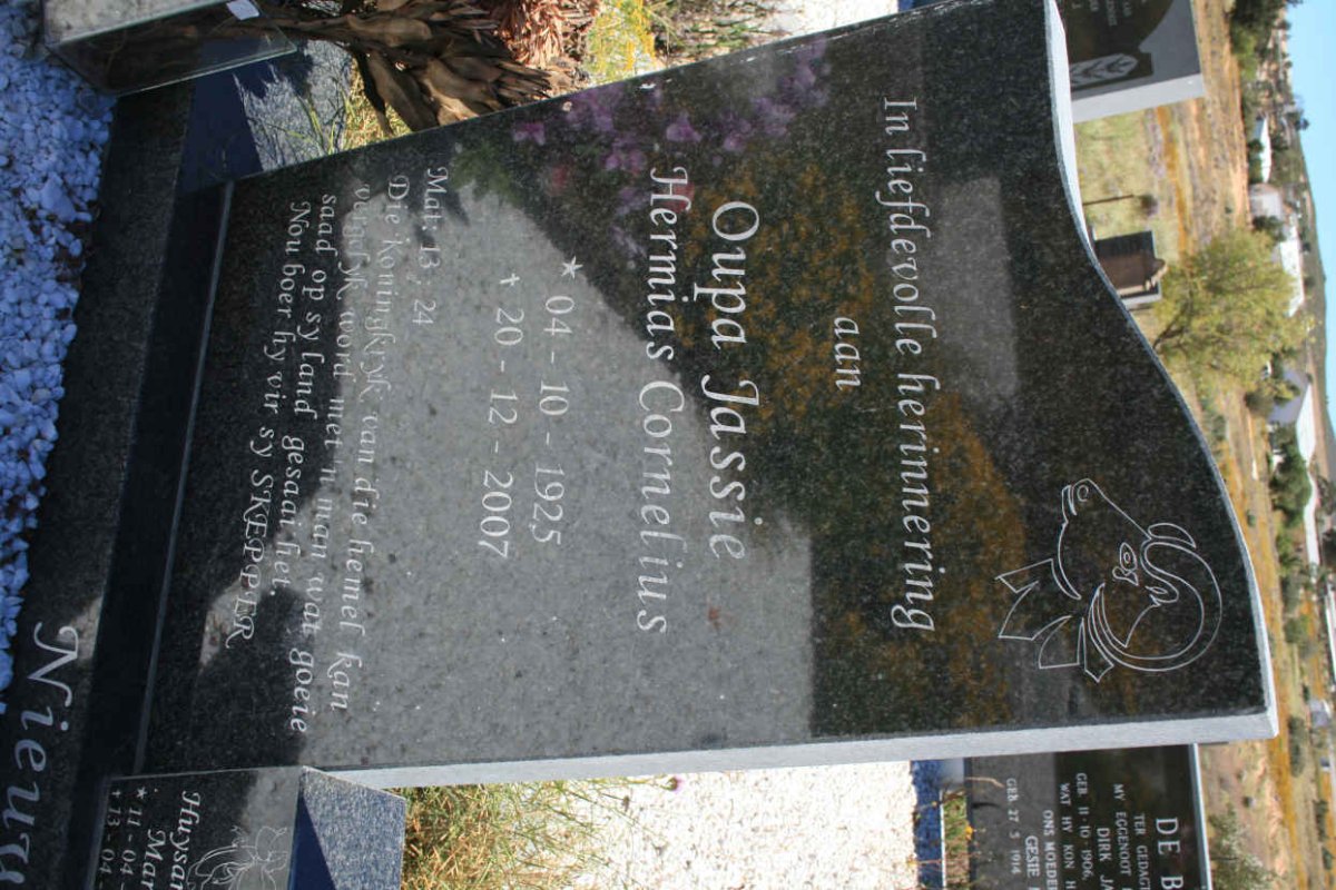 NIEUWOUDT Hermias Cornelius 1925-2007