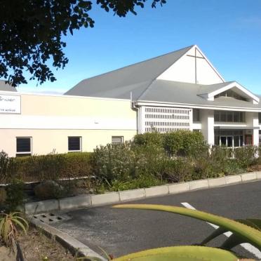 Western Cape, ONRUSRIVIER, NG Kerk, Muur van Herinnering