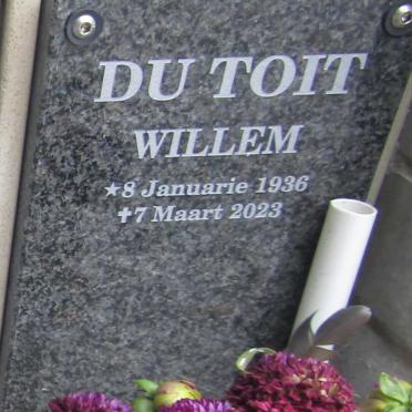 TOIT Willem, du 1936-2023