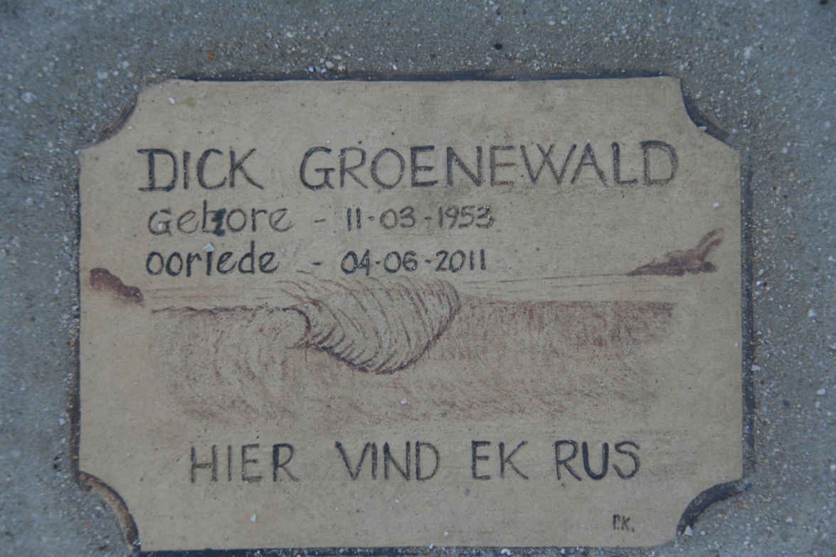 GROENEWALD Dick 1953-2011