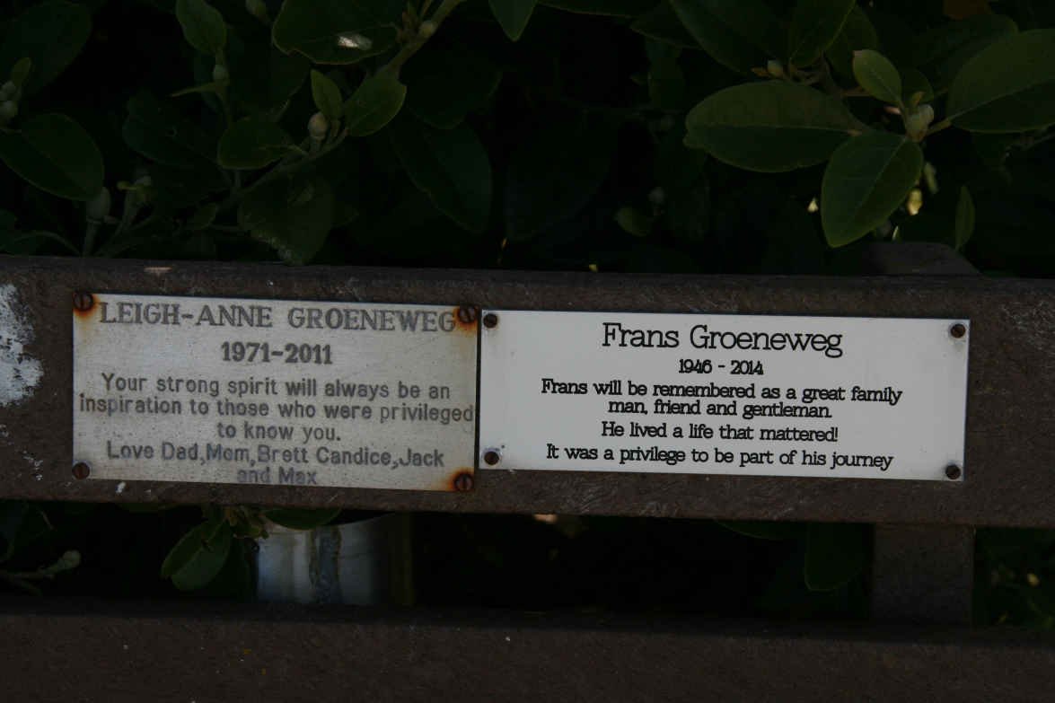 GROENEWEG Frans 1946-2014 :: GROENEWEG Leigh-Anne 1971-2011