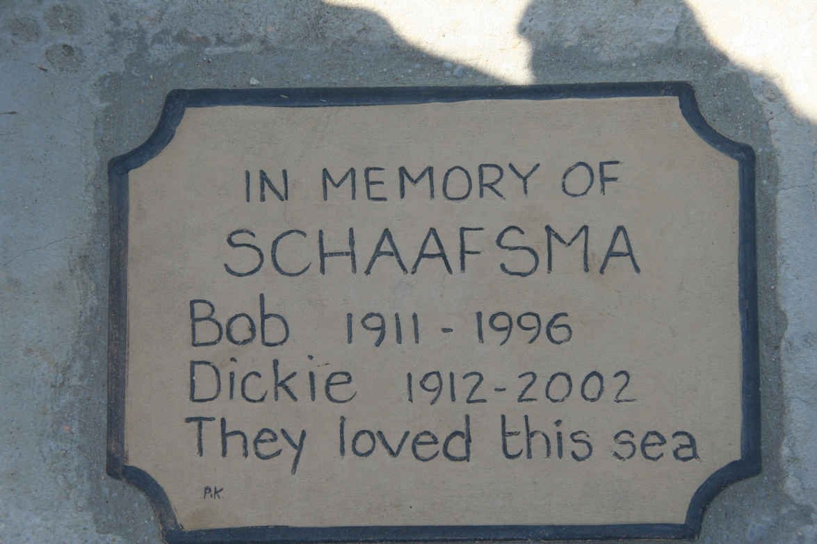 SCHAAFSMA Bob 1911-1996 &amp; Dickie 1912-2002
