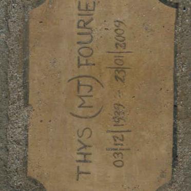 FOURIE M.J. 1939-2009