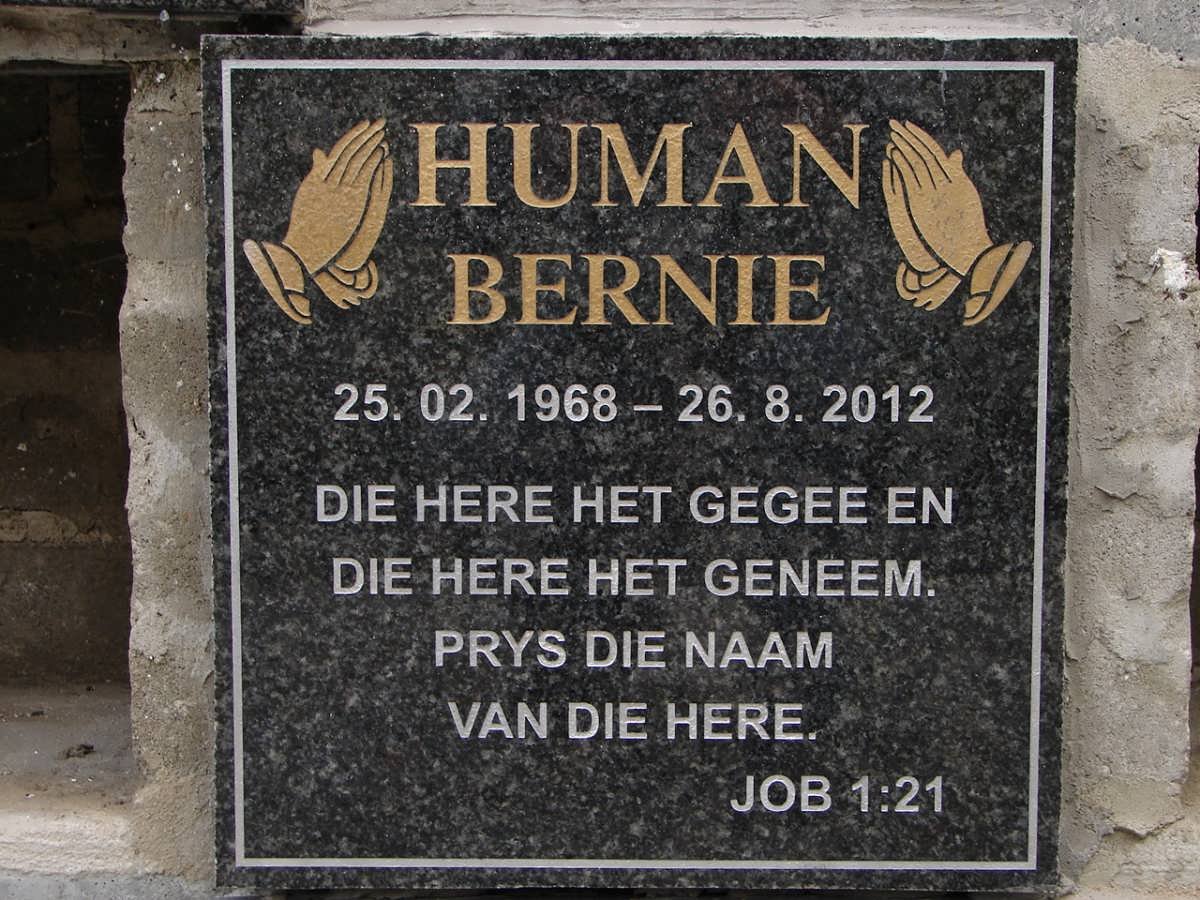 HUMAN Bernie 1968-2012