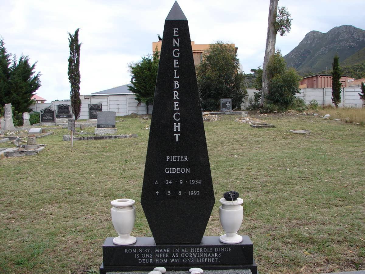 ENGELBRECHT Pieter Gideon 1934-1992